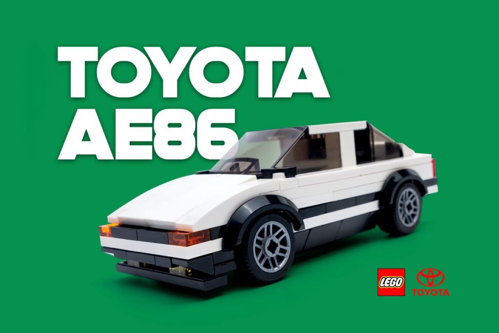 MOC toyota ae86 de lego