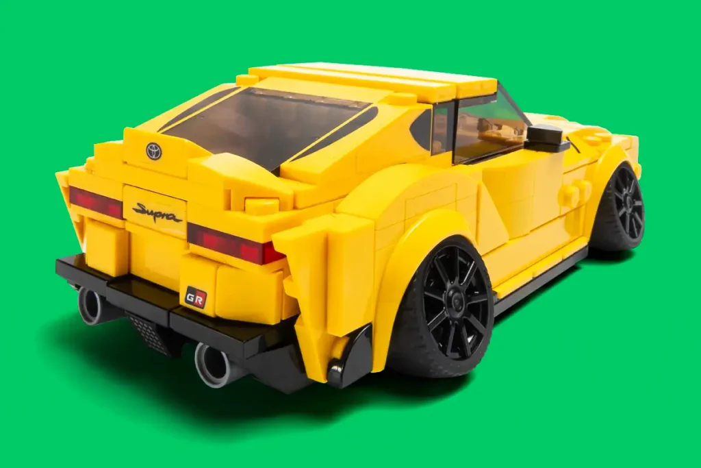 lego76901 con llantas JDM speed champions