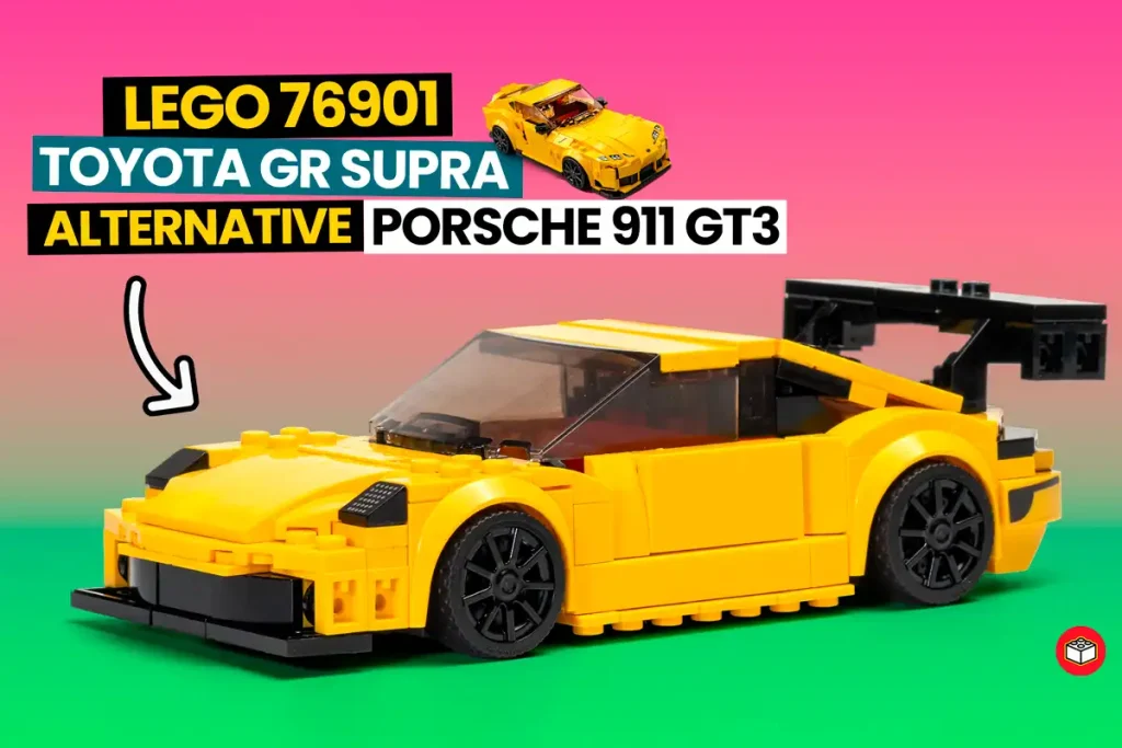 alternativo gr supra en porsche 911 gt3 de lego