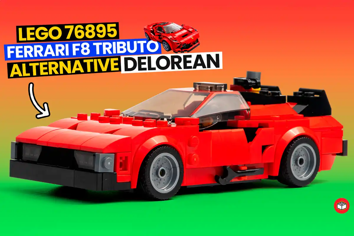 alternativo lego f8 en delorean