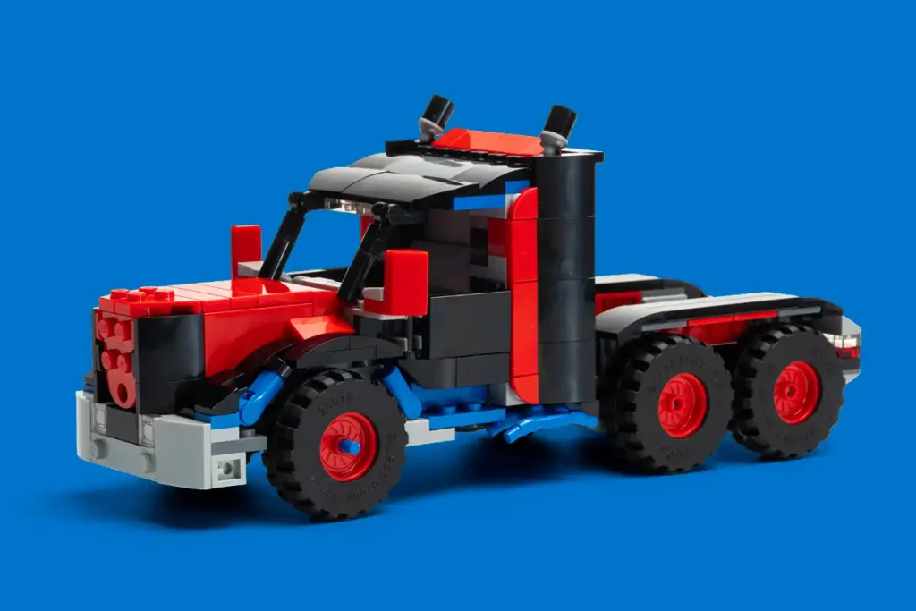 Camion semi duty con el lego bronco