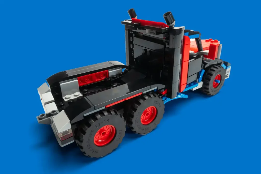 parte trasera camion lego
