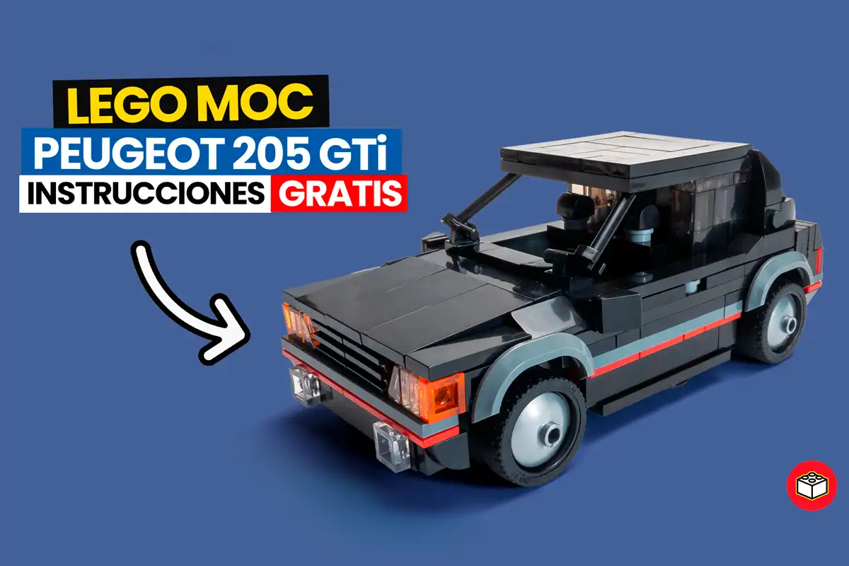 tutorial moc lego peugeot 205 gti