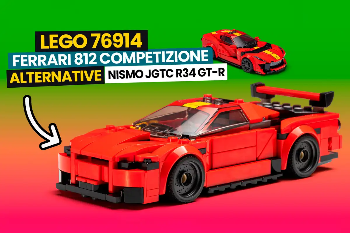 Nissan R32 JGCT con el lego 812