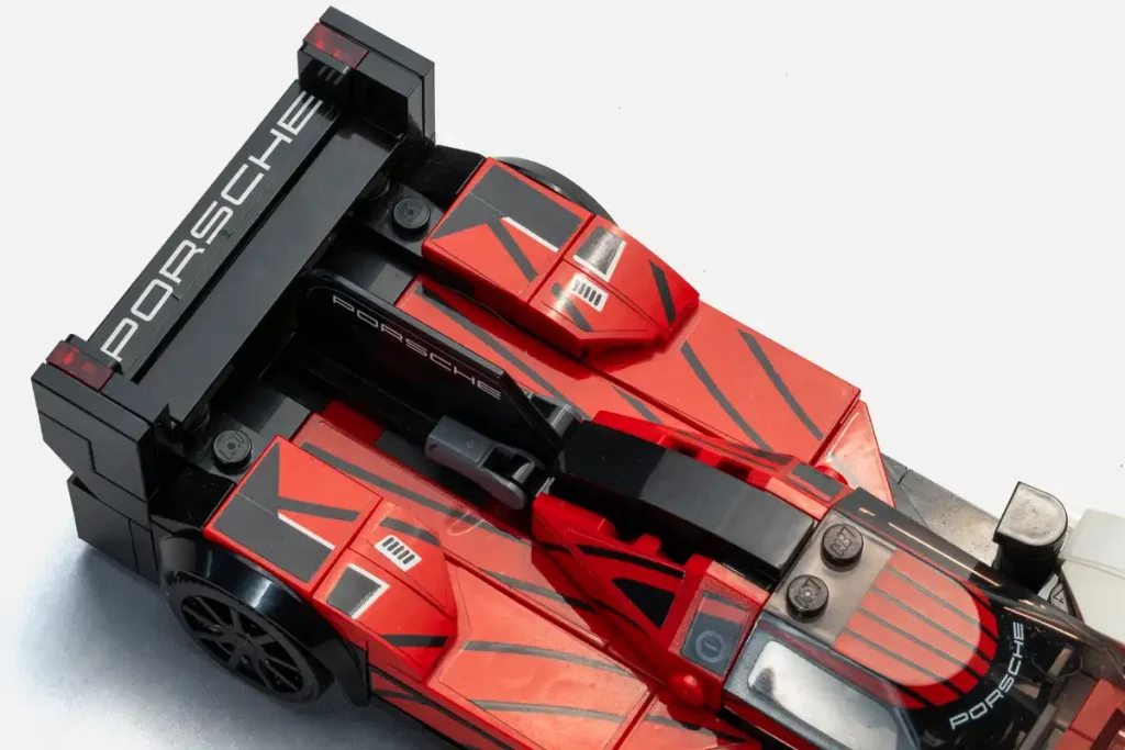 Parte superior Lego Porsche Le Mans