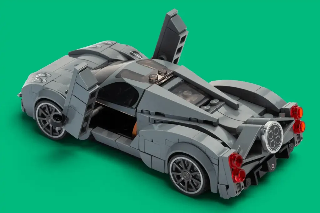 puertas pagani utopia de lego desde atrás