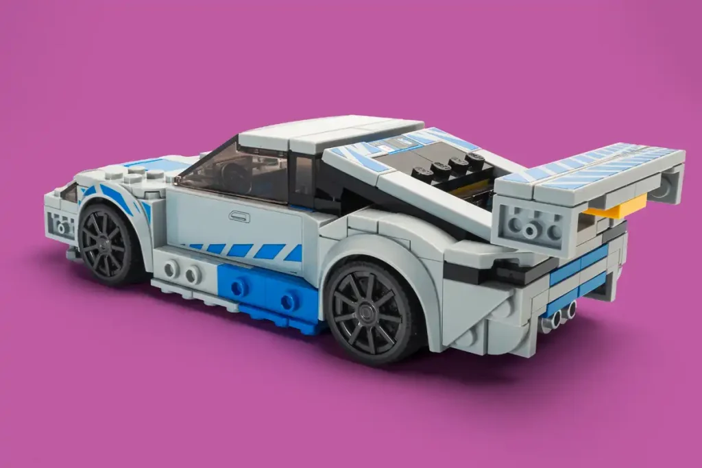 parte trasera lego Porsche GT3