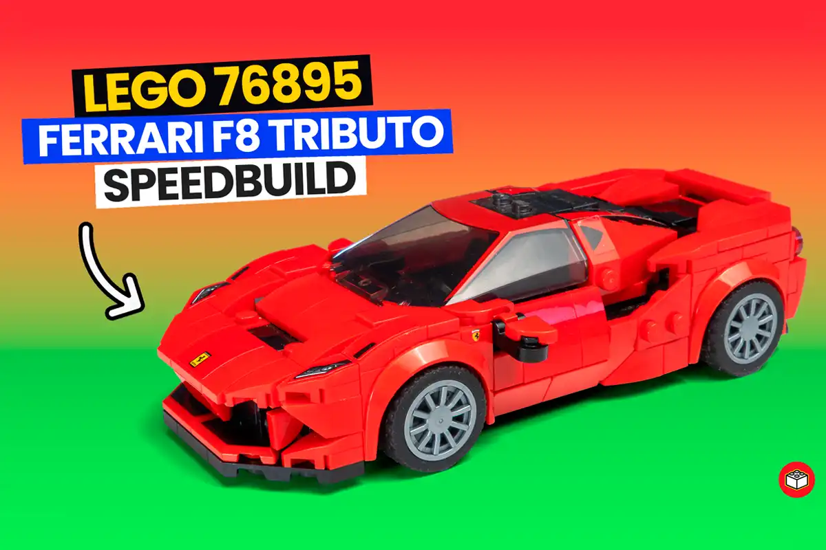 Lego Speed Champions Ferrari F8 Tributo 76895