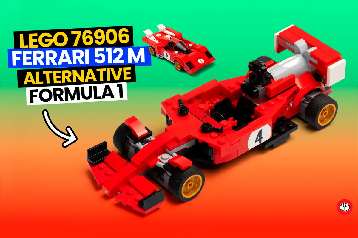 Ferrari 512 alternativo en lego f1