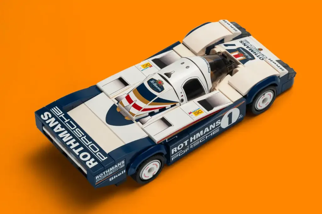 trasera porsche de lego 956
