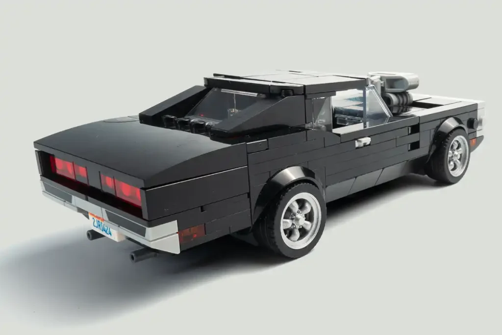trasera del lego dodge charger rt