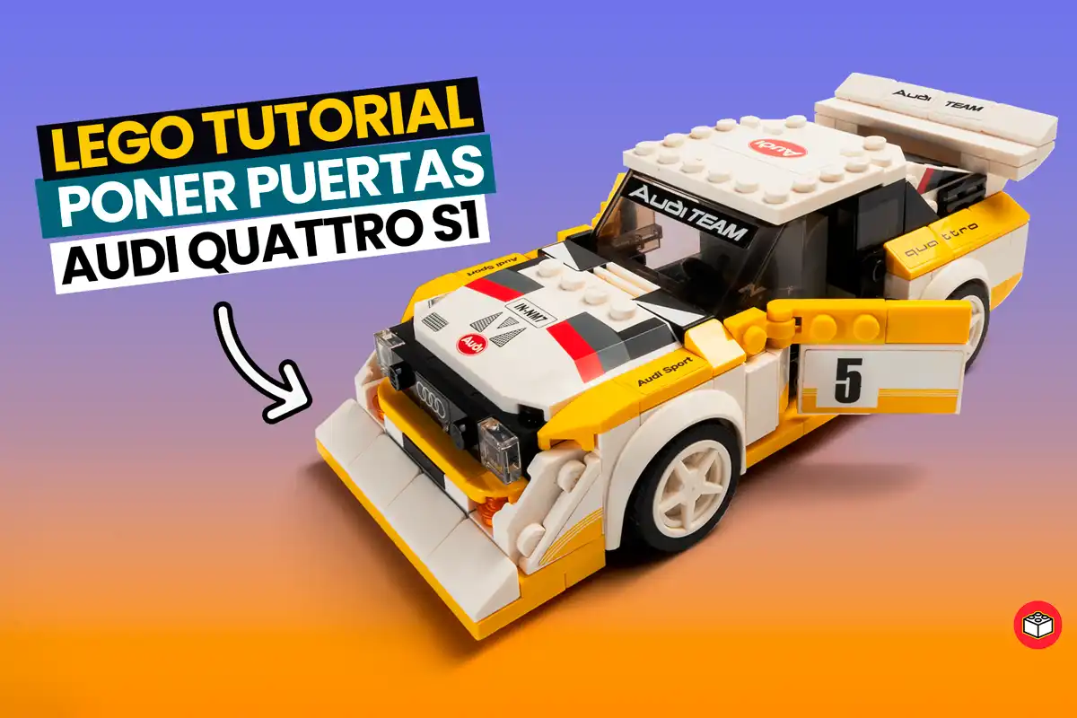 tutorial puertas en lego audi quattro s1