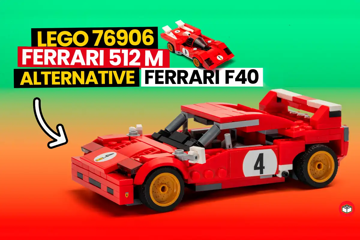 lego alternativo ferrari 512 en f40