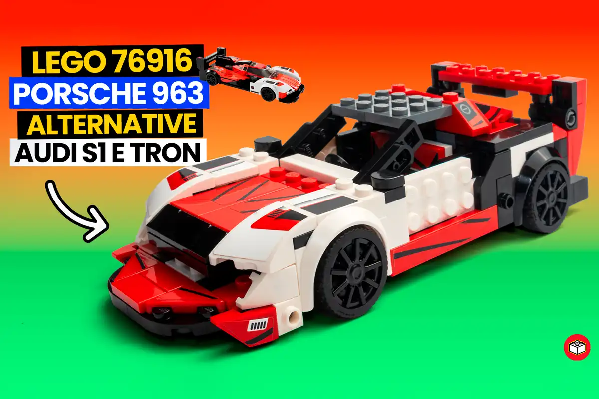lego alternativo porsche 963 en audi s1 e tron
