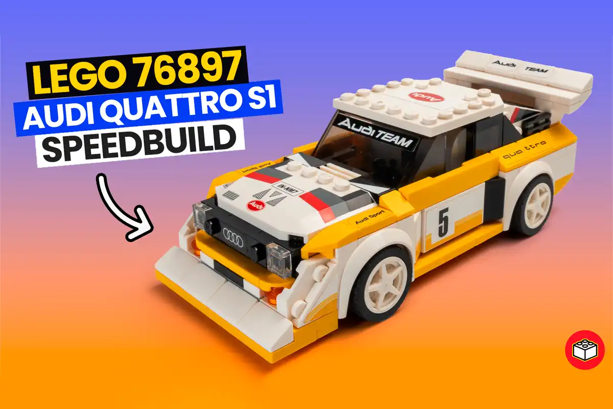 Lego Speed Champions Audi Sport Quattro S1 de 1985 76897