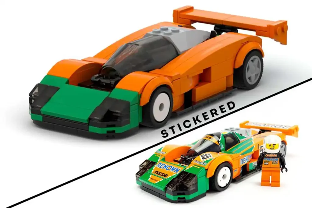 instrucciones lego mazda 787b