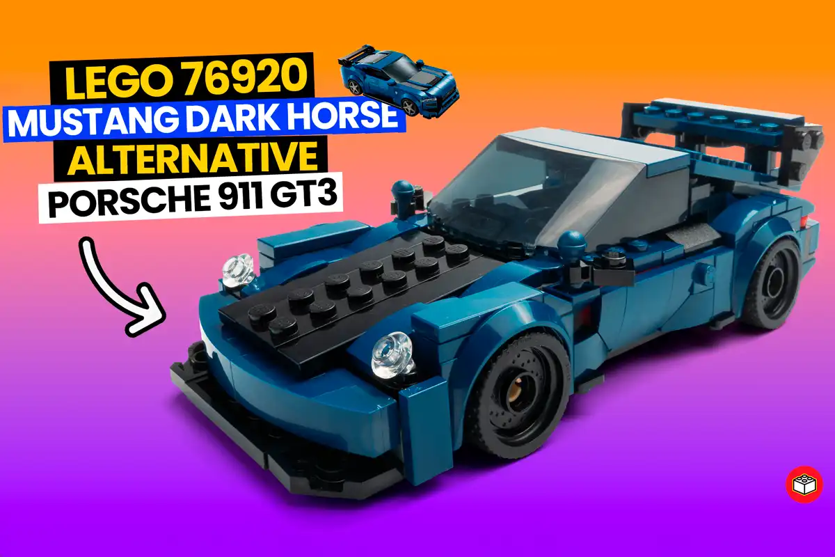 lego mustang dark horse alternativo en porsche gt3