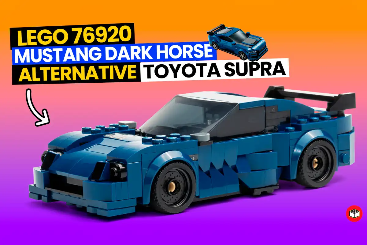 lego supra a 80 con mustang