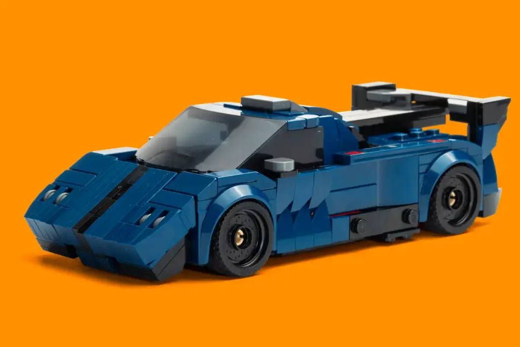 Lego pagani zonda con ford mustang