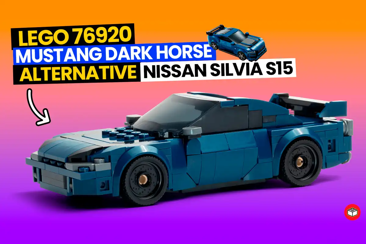 lego alternativo con mustang en nissan silvia