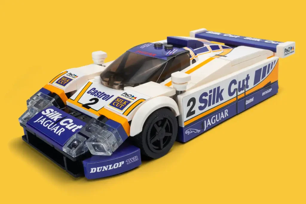 Lego Moc del jaguar xjr-9