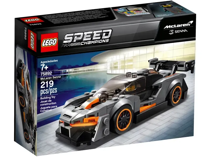 caja del lego senna mclaren