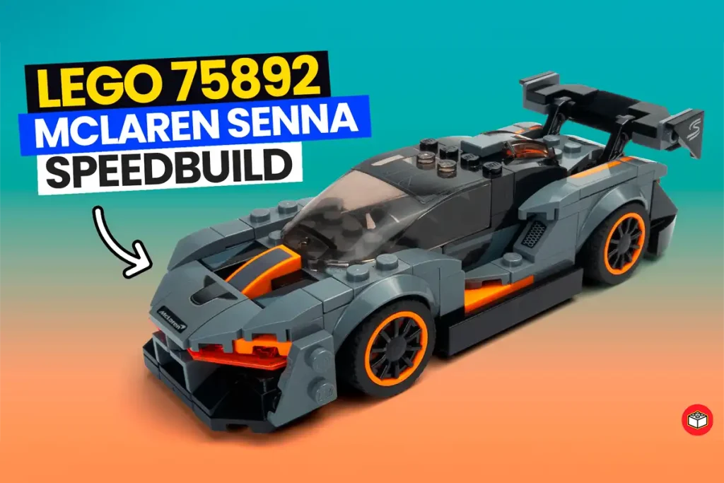 Lego Speed champions mclaren senna 75892