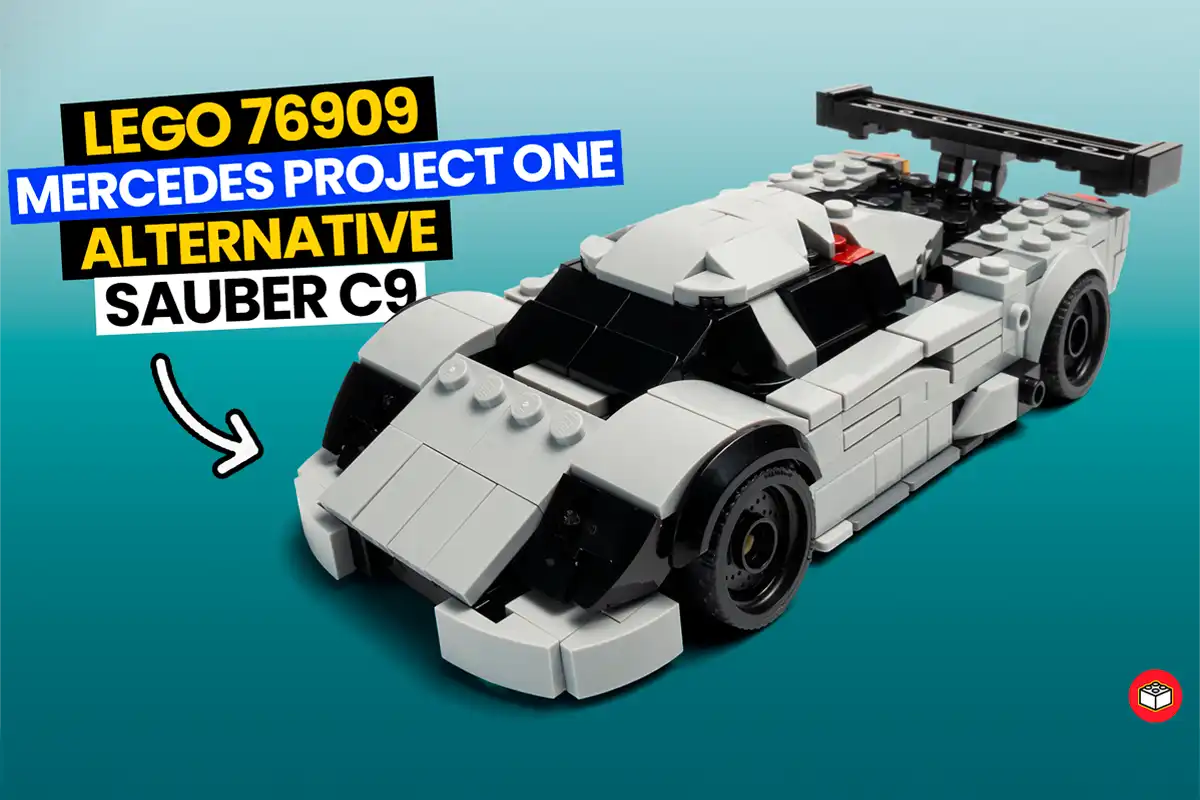 Lego alternativo mercedes project one en sauber c9