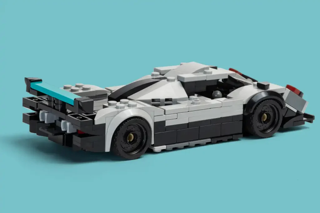 trasera del lego porsche gt1 98