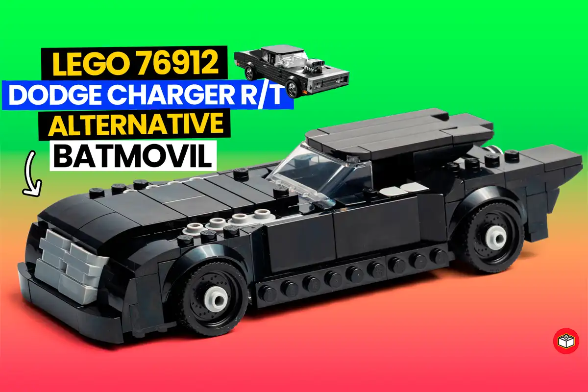 lego batmovil alternativo con el dodge charger