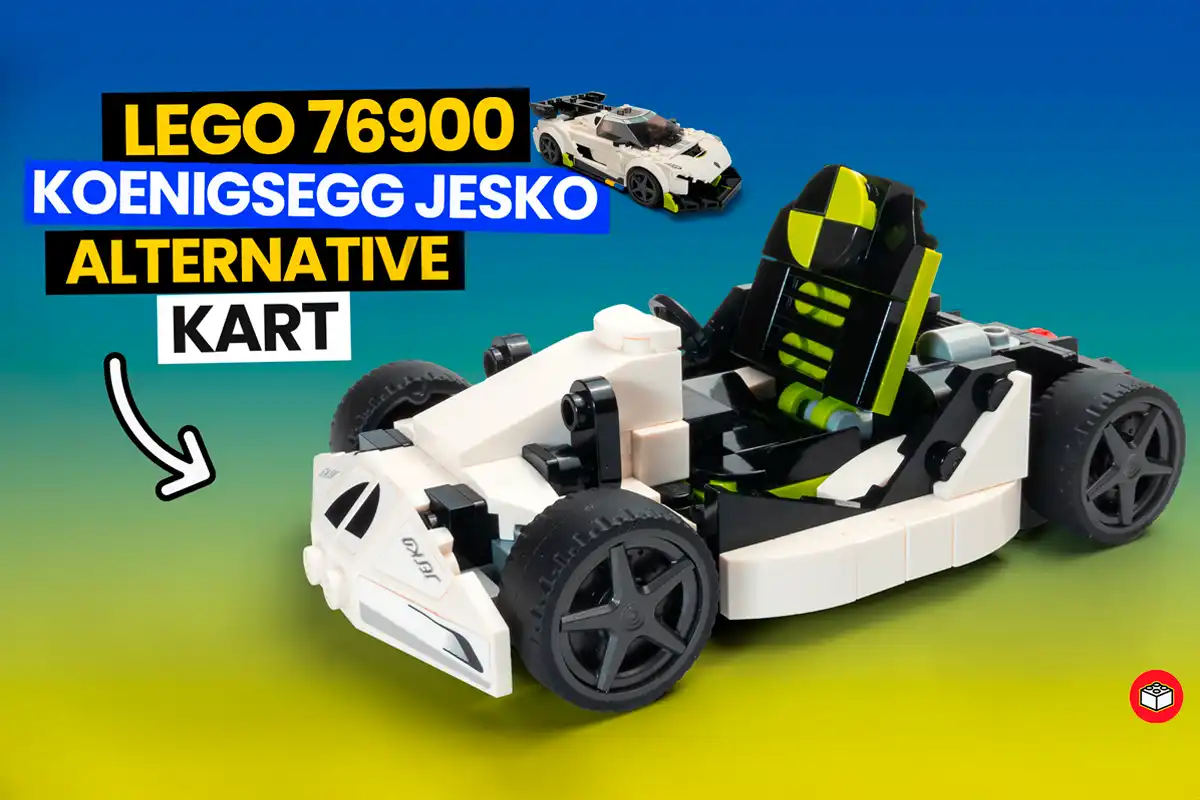 Lego jesko alternativo en un kart