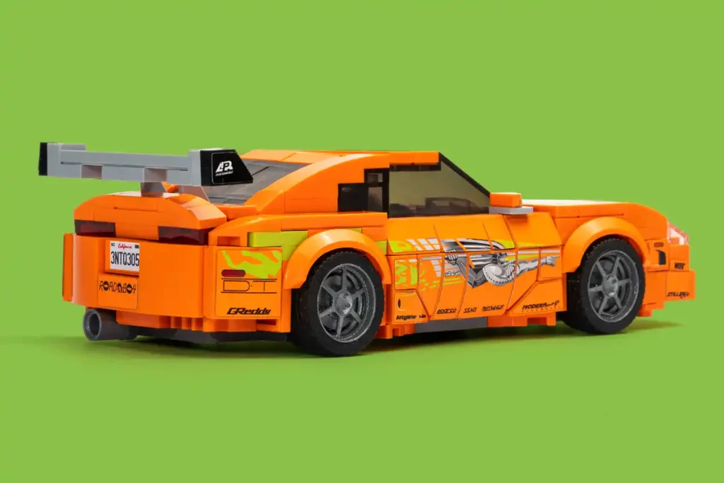trasera toyota supra de lego
