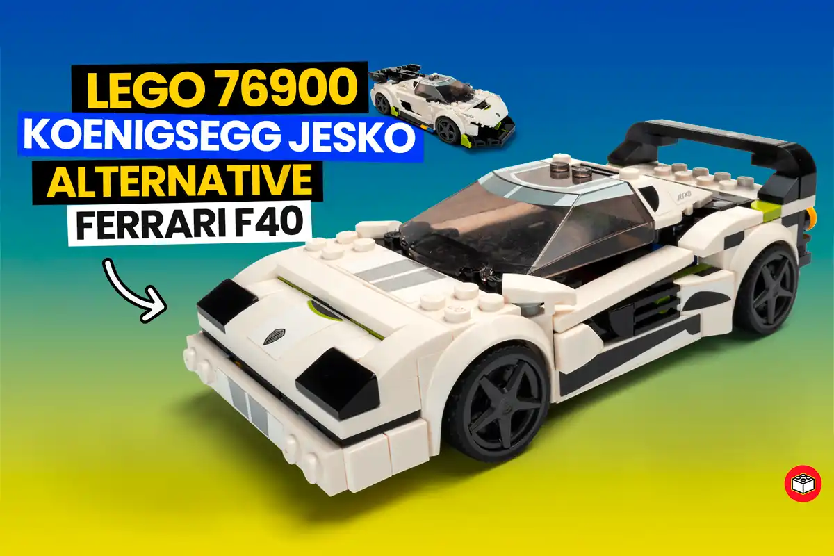 portada ferrari f40 de lego