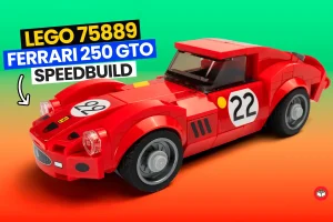 portada del ferrari 250 gto de lego