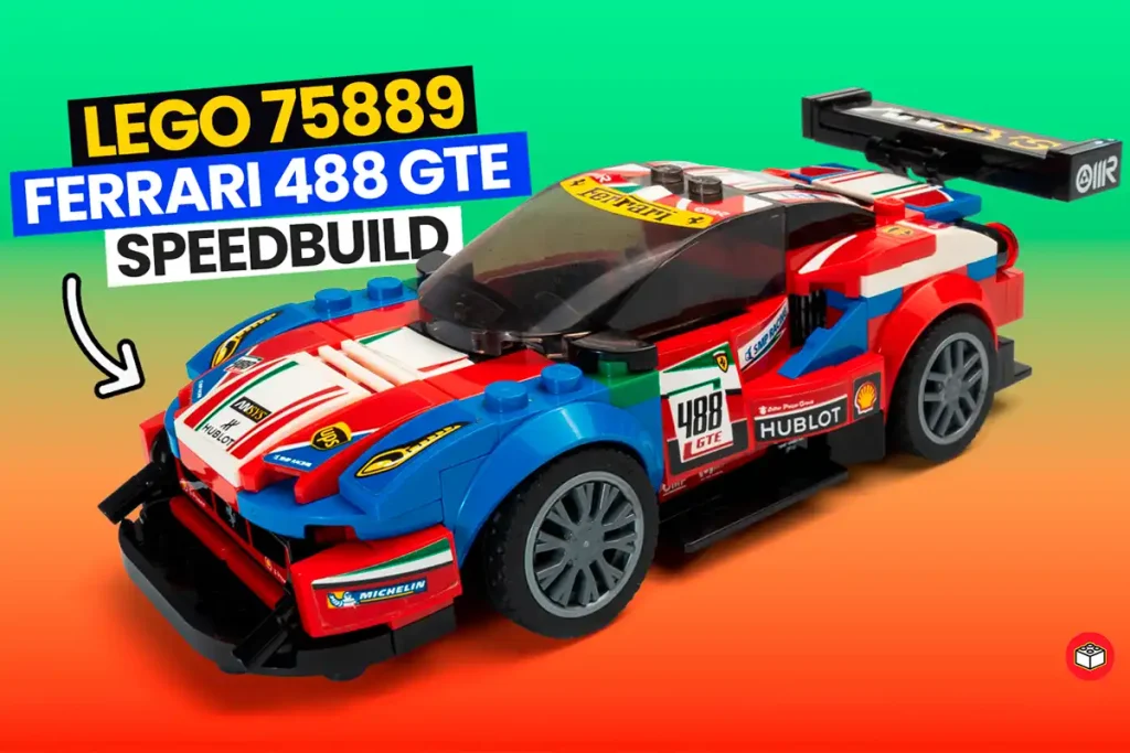 Portada Lego ferrari 488 gte