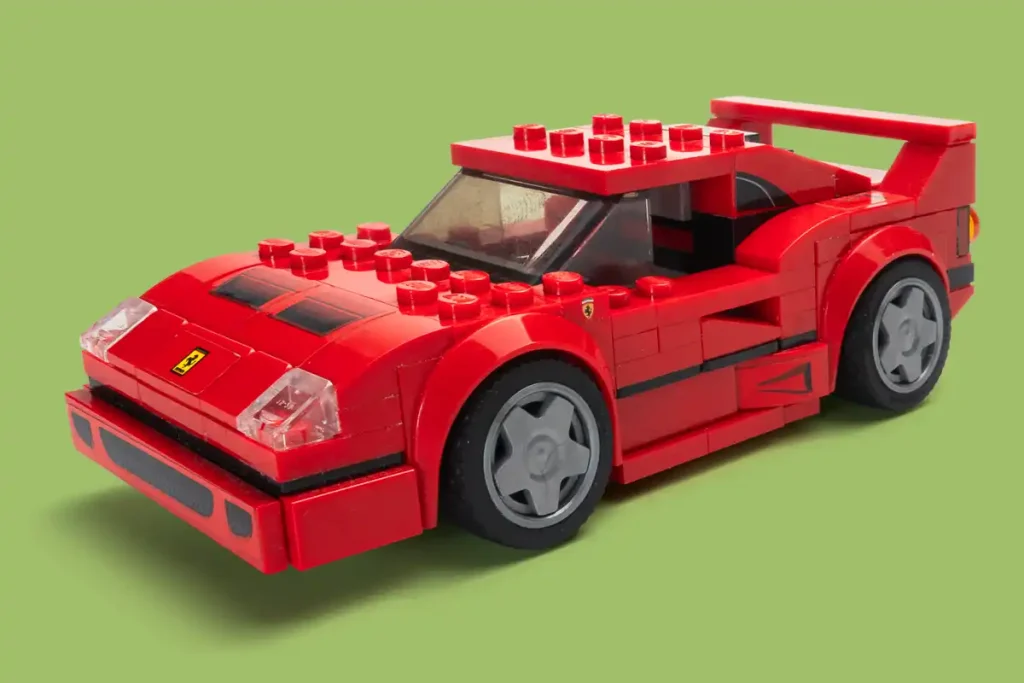 frontal ferrari f40 de lego speed