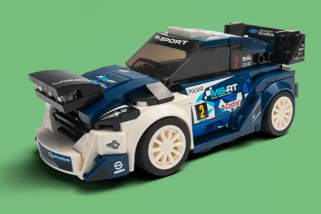 Ford fiesta de lego en wrc