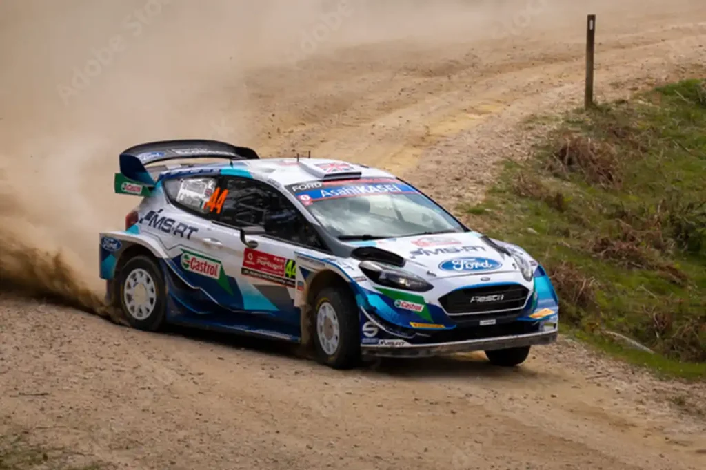 el wrc de ford fiesta