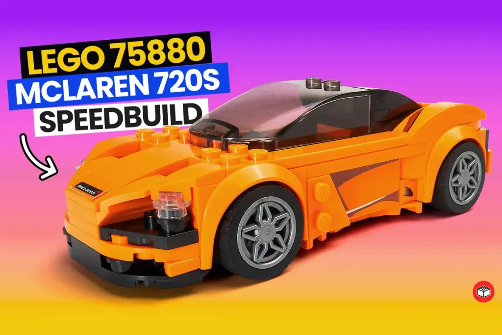 portada del lego speed 75880 del mclaren 720s