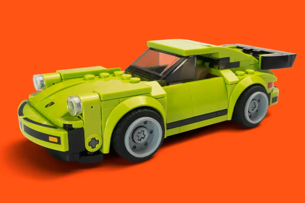 Porsche 911 verde de Lego