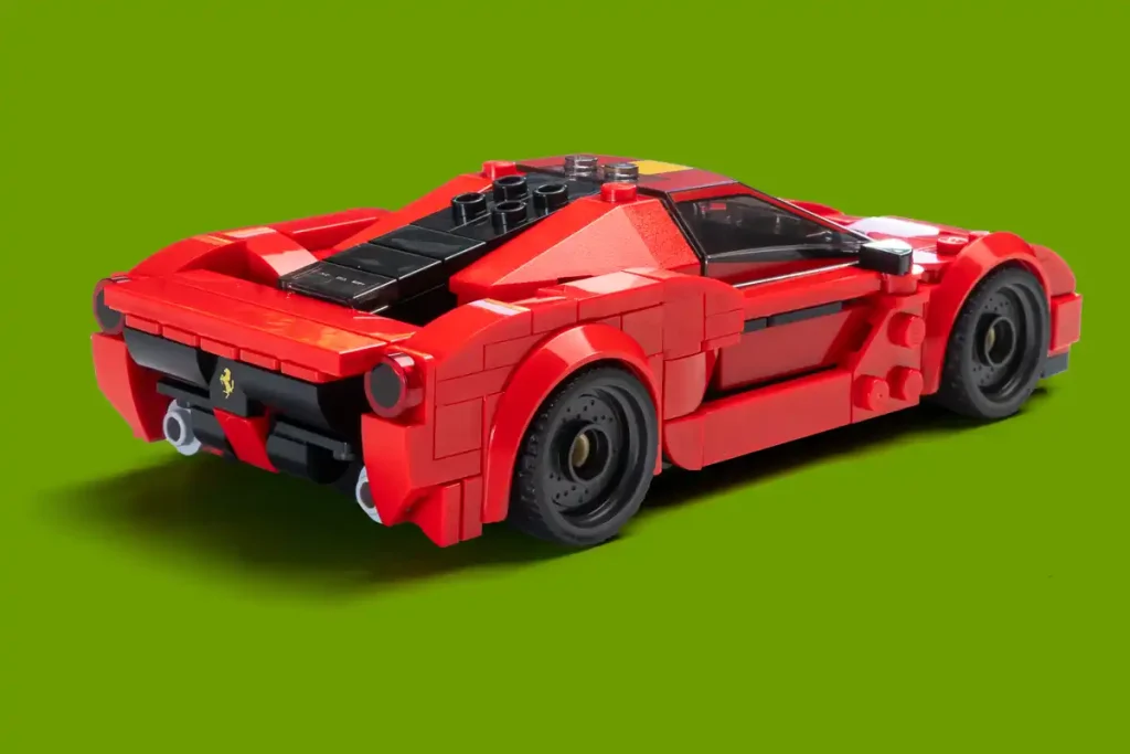 trasera ferrari laferrari de lego