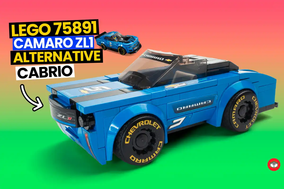 lego camaro en un cabrio alternativo