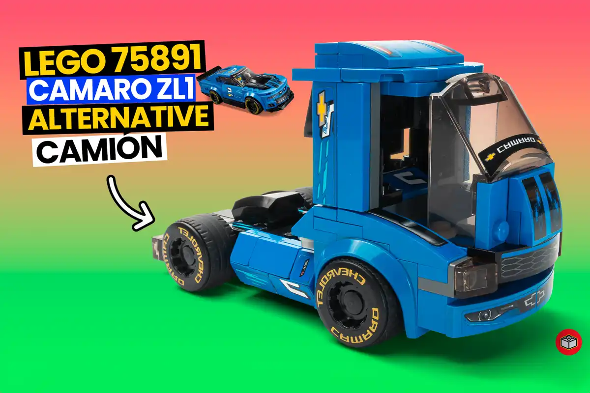 Camion de lego alternativo con el camaro zl1