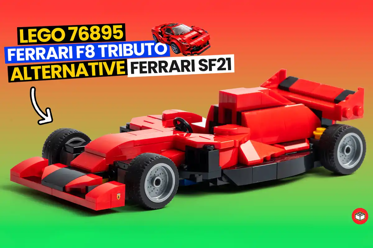 Ferrari SF21 alternativo con el lego F8