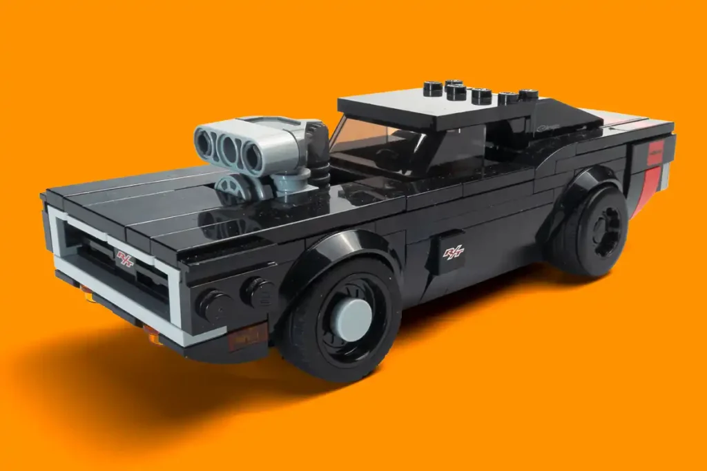 charger rt de lego en 6 espacios