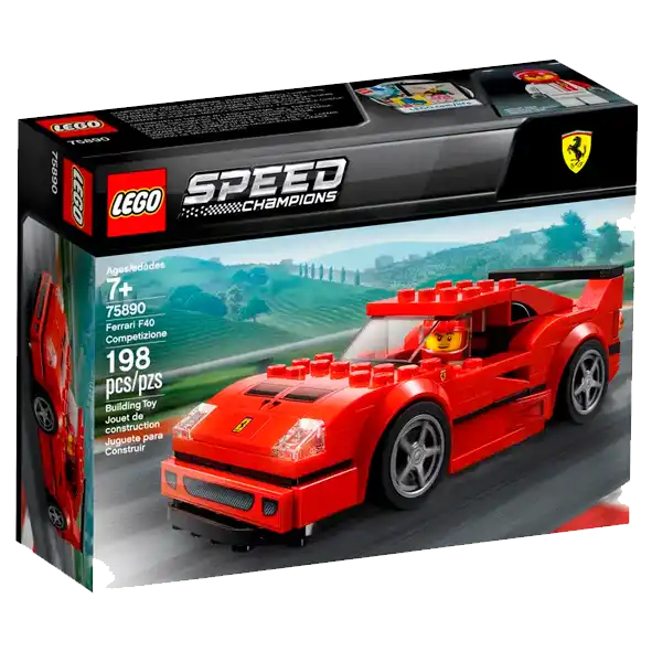 caja del lego ferrari 75890