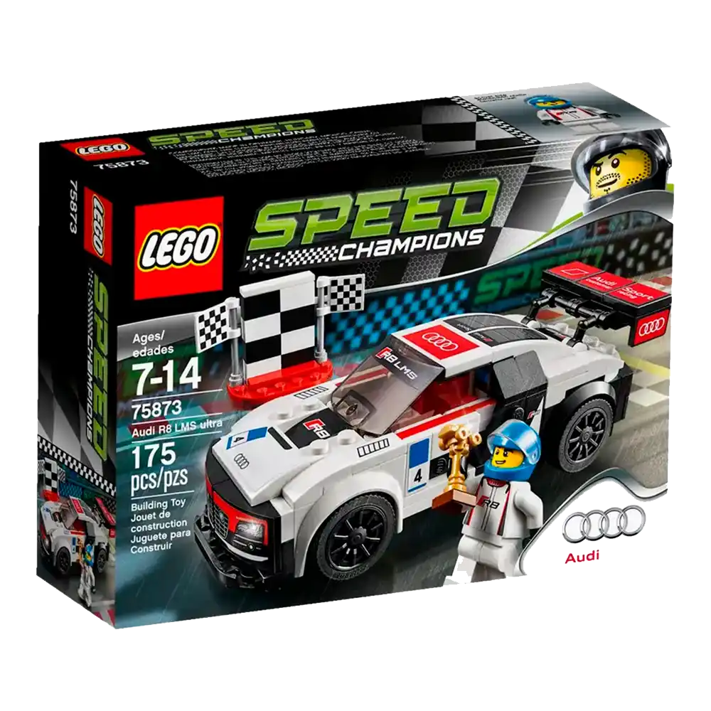 caja del lego audi r8