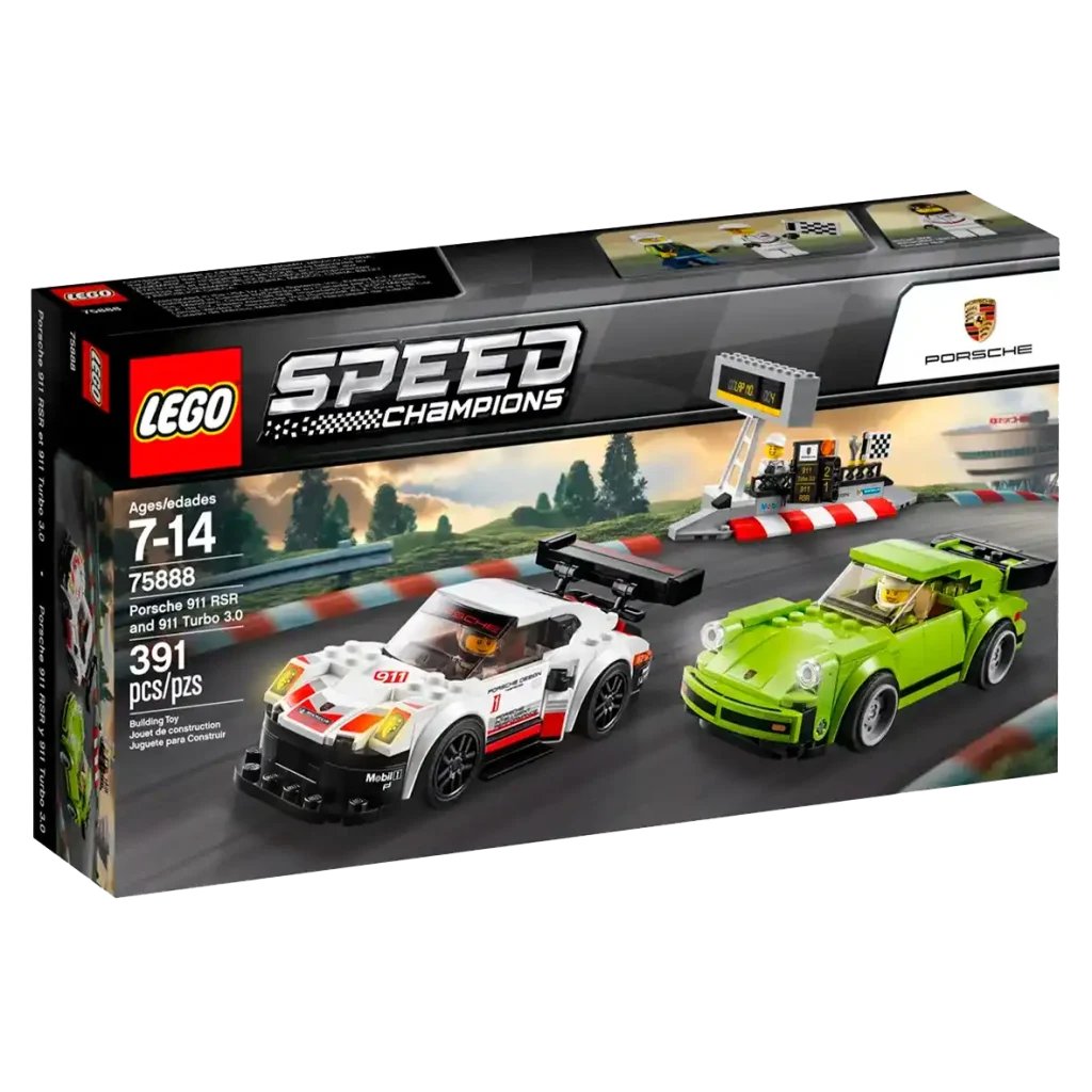 caja del lego porsche 75888