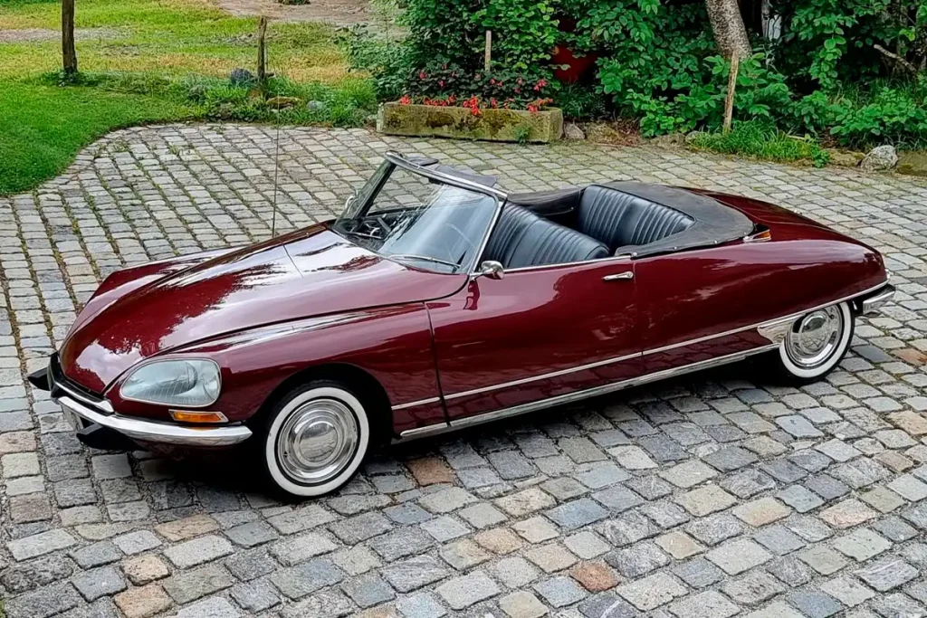 citroen ds cabriolet de los 60