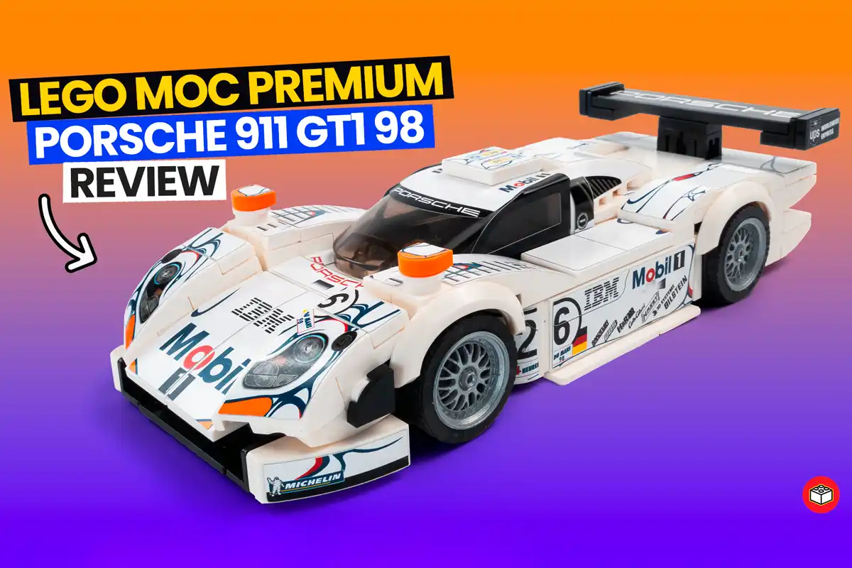 portada lego moc porsche 911 gt1 98
